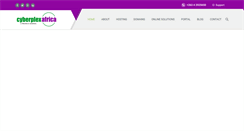 Desktop Screenshot of cyberplexafrica.com